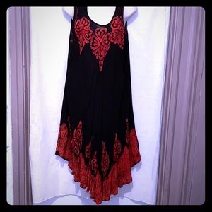 Made in India dress.  Full flare skirt